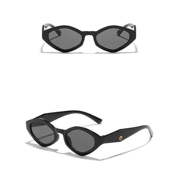 Acrylic Street Vintage Glasses For Daily Outings, Music Fest